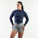 Aura Zip Dark Blue
