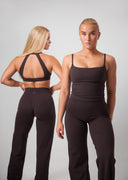 Aura Icon Bra Coffee Brown
