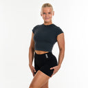 Aura Baby Tee Slate