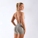 Maia Halter Bra Pearl Gray