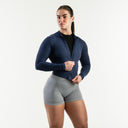 Aura Zip Dark Blue